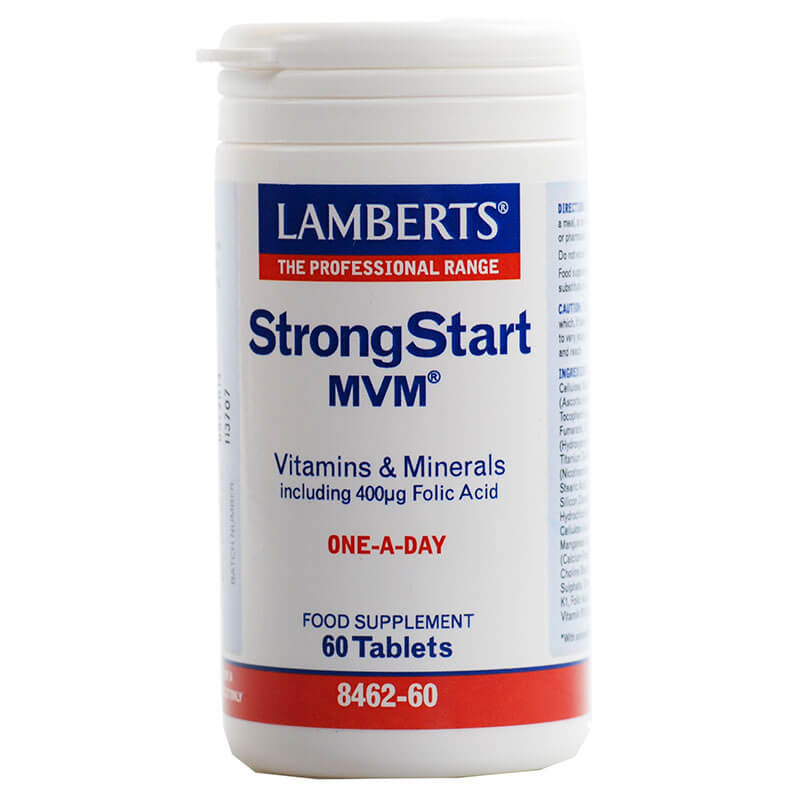 Lamberts Strongstart Mvm Για την περίοδο της εγκυμοσύνης και τον θηλασμό, 60tabs Healthspot Overespa
