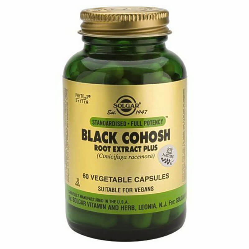 Solgar sfp black cohosh extract vegicaps 60s -healthspot overespa