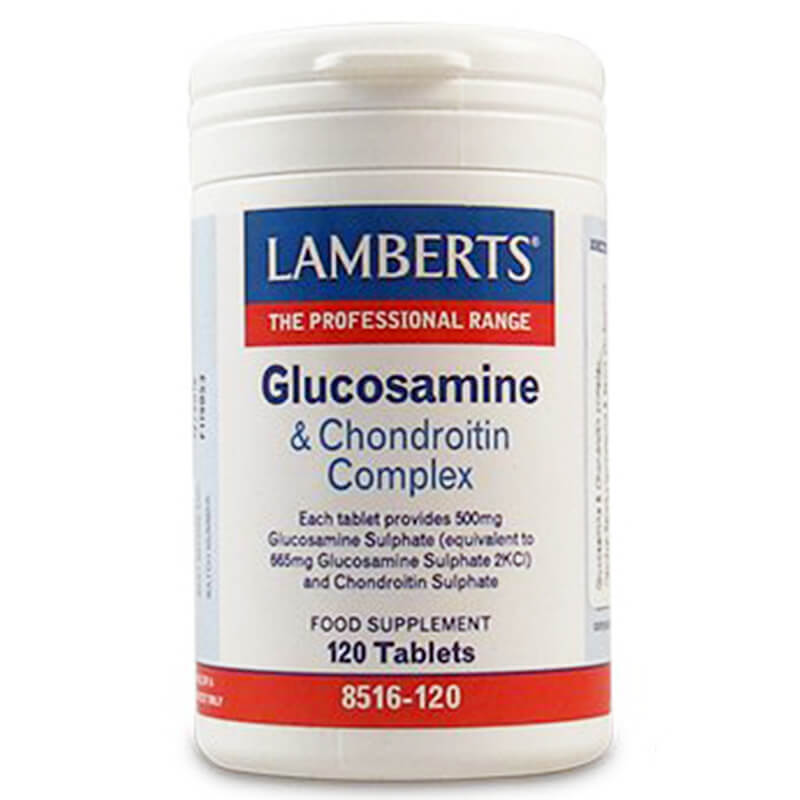 Lamberts glucosamine chondroitin Γλουκοσαμίνη % Χονδροϊτίνη, 60tabs Healthspot - Overespa