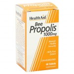 Health Aid Bee Propolis 1000mg, 60 tabs Συμπληρώματα διατροφής με αντιμικροβιακές ιδιότητες Healthspot Overespa