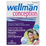 Vitabiotics wellman conception 30tabs -healthspot overespa
