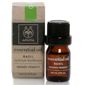 Apivita essential oil basilicum 5ml - healthspot overespa