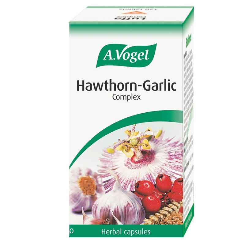 A.vogel hawthorn-garlic 150 caps (arterioforce) -healthspot overespa