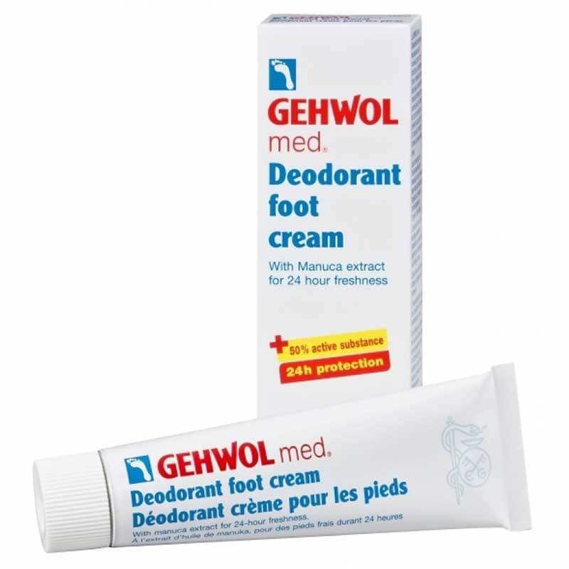 Gehwol Med Deodorant Foot Cream Καταπολεμά δραστικά την κακοσμία των ποδιών.75ml Healthspot Overespa