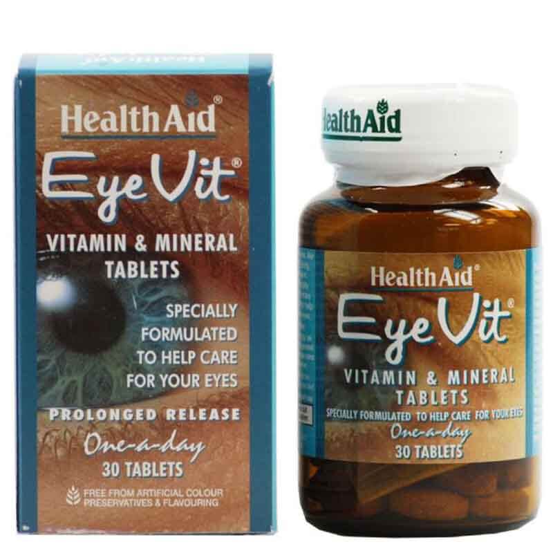 Health aid Eye Vit Prolonged Ταμπλέτες για την υγεία των ματιών Healthspot Overespa