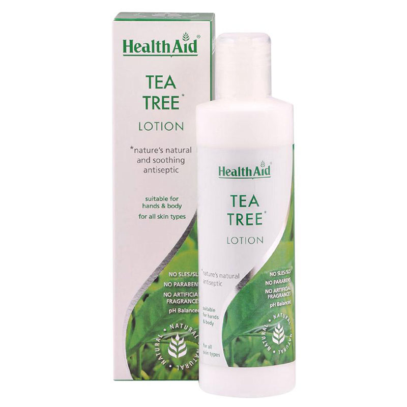 Health aid tea tree lotion 250ml - healthspot overespa