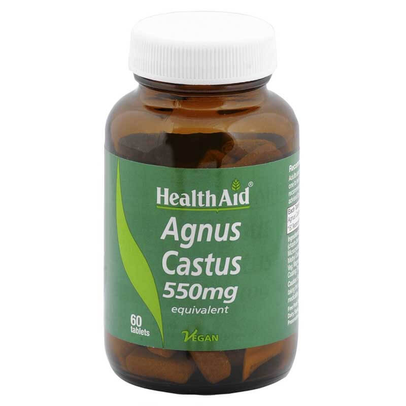 Health aid Agnus Castus Ταμπλέτες εξισορρόπησης της έμμηνου ρύσης Healthspot Overespa