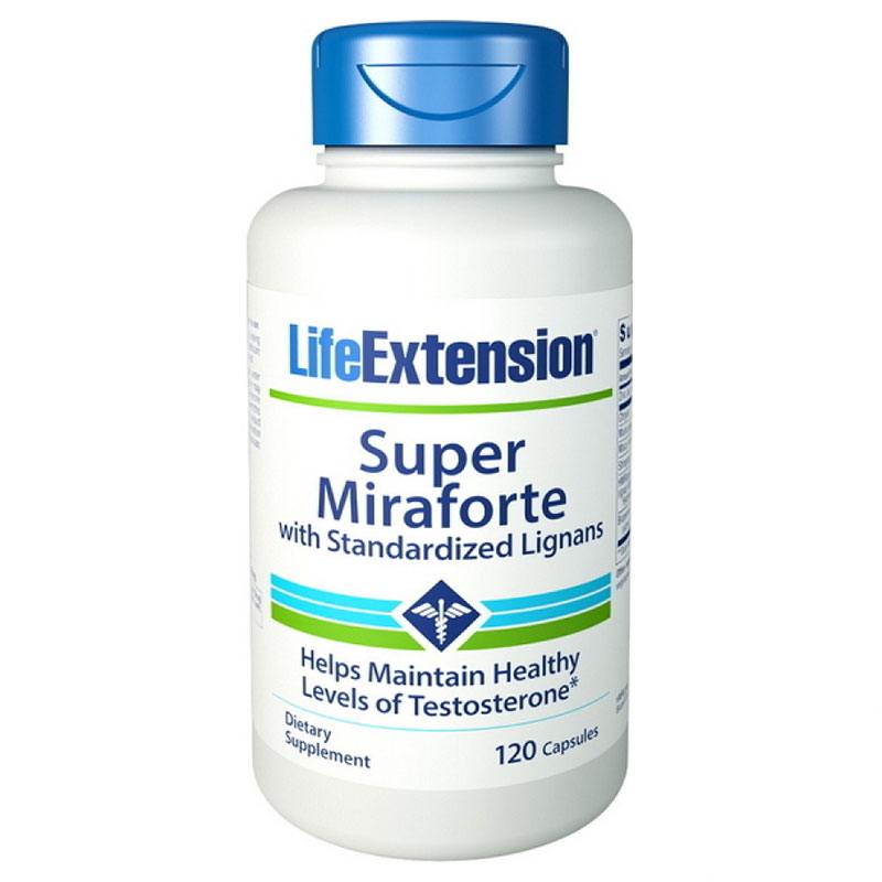 Life extension super miraforte with lignans 120 -healthspot overespa