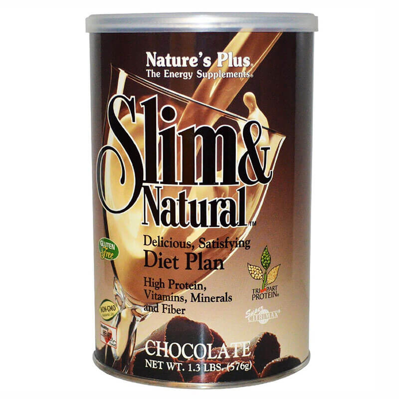 Nature`s plus chocolate slim & natural  shake 1.3 -healthspot overespa