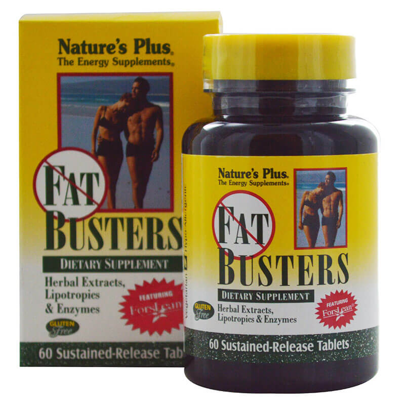 Nature`s plus fat busters tablets 60 -healthspot overespa