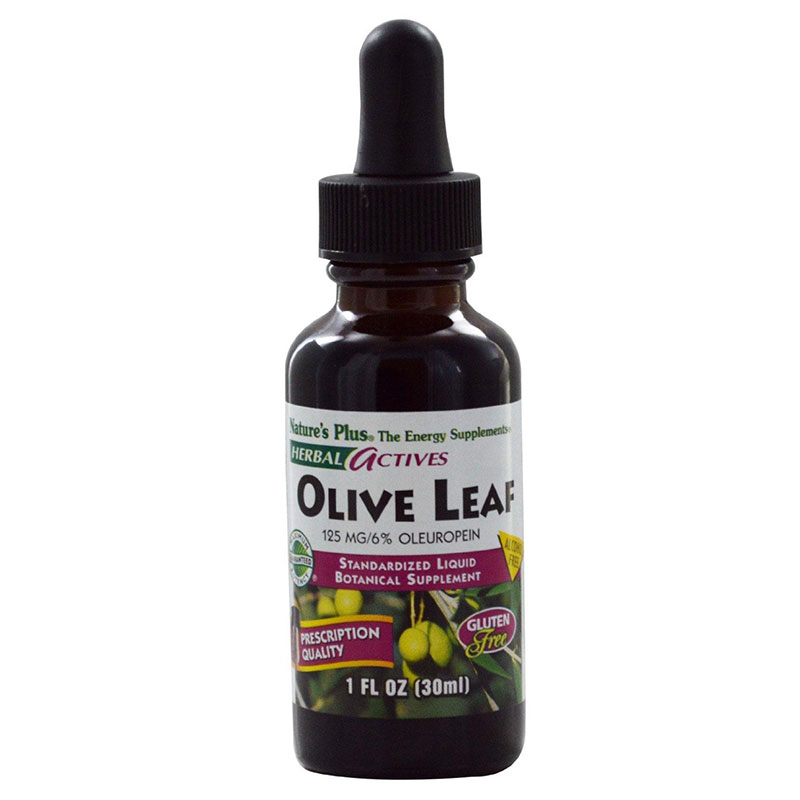 Nature`s plus liquid olive leaf 125 mg 1 oz -healthspot overespa