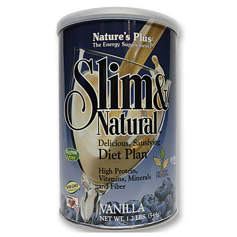 Nature s plus vanilla slim natural shake 1-2 lb -healthspot overespa