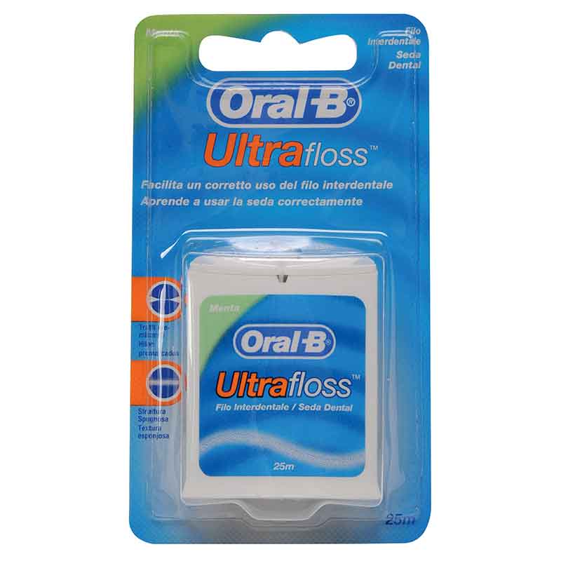 ORAL B Ultra Floss νημα Oral-b 25m -healthspot overespa