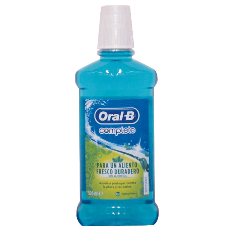 Oral-b mouthwash τερηδόνας 500ml  -healthspot overespa