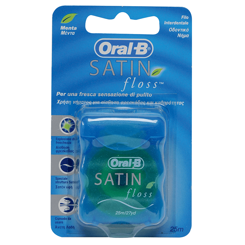 Oral-b satin floss -healthspot overespa