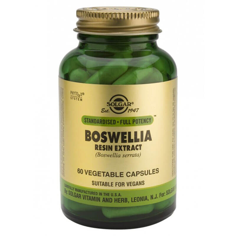 Solgar Boswellia Resin Extract Caps 60s -healthspot overespa