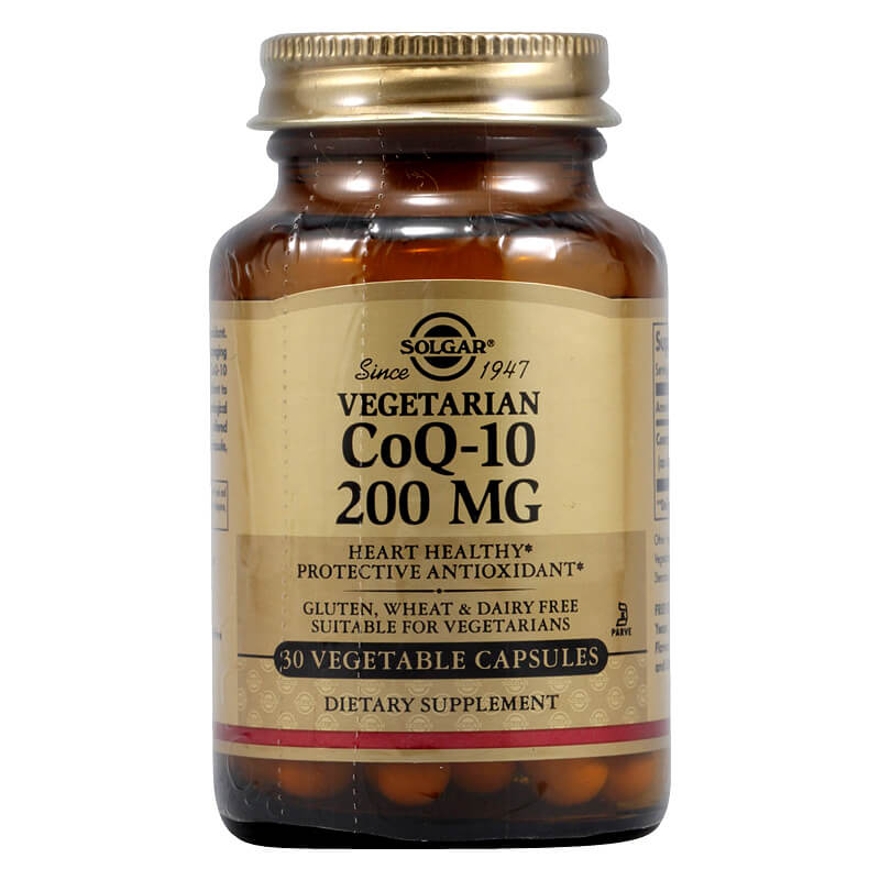 Solgar Coenzyme Q-10 200mg Ενδυνάμωση του καρδιαγγειακού, Tabs 30s Healthspot Overespa