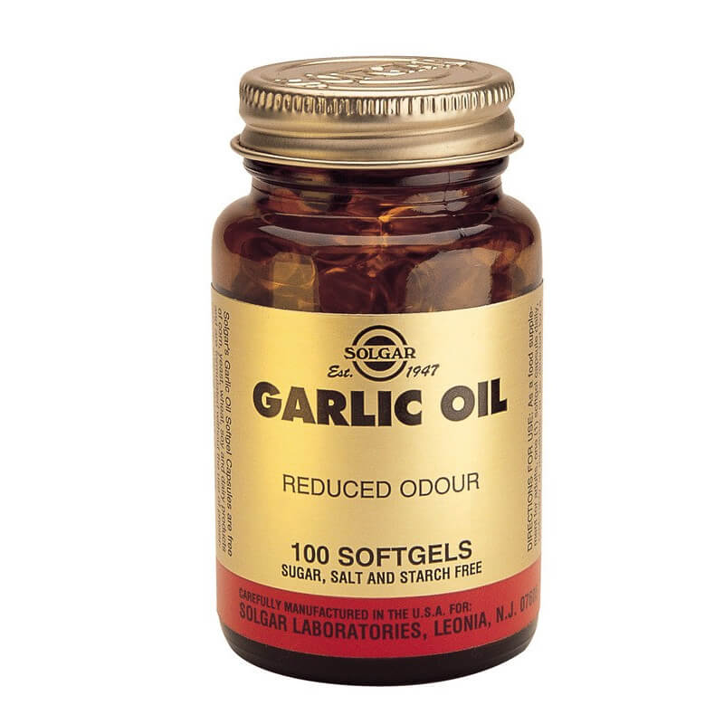 Solgar Garlic Oil Φυτοθεραπεία, Softgels 100s Healthspot Overespa