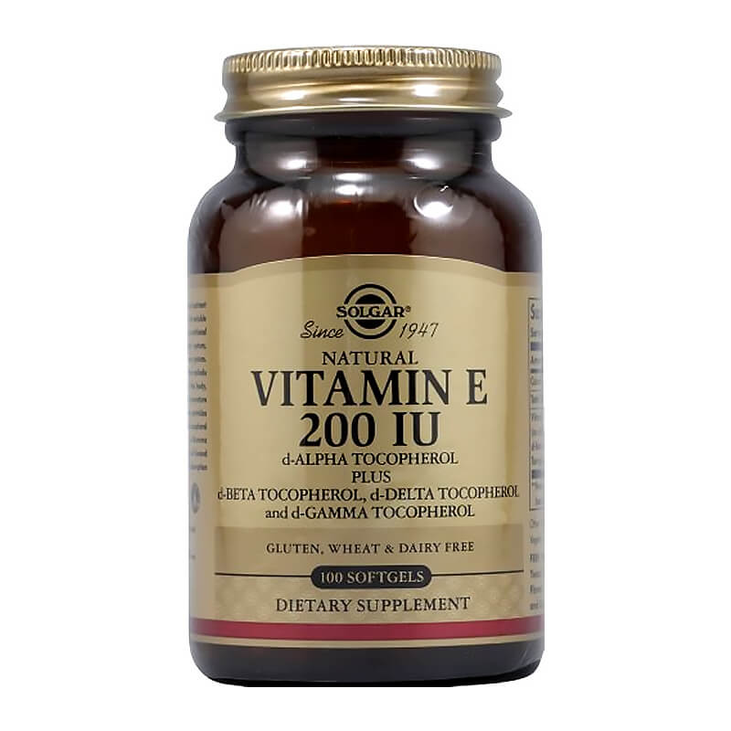 Solgar Vitamin E 200iu Βιταμίνη Ε σε φυτοκάψουλες,200iu 134mg Healthspot Overespa