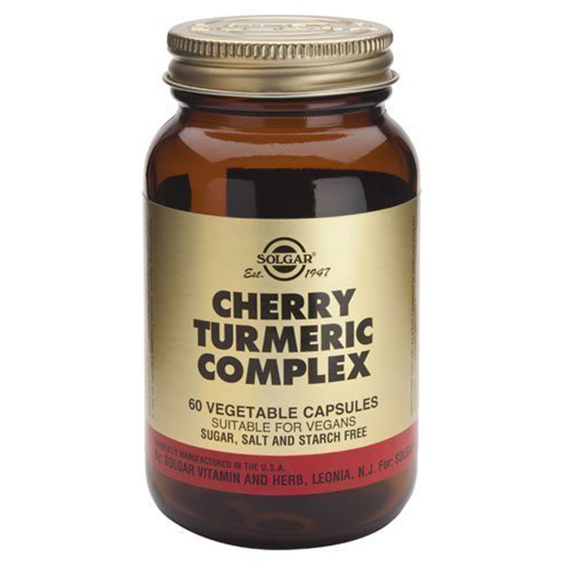 Solgar cherry turmeric complex 60 -healthspot overespa