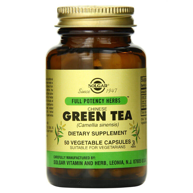 Solgar green tea 520mg 50s -healthspot overespa