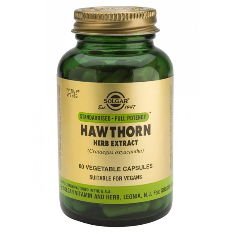 Solgar hawthorne herb extract 60s -healthspot overespa