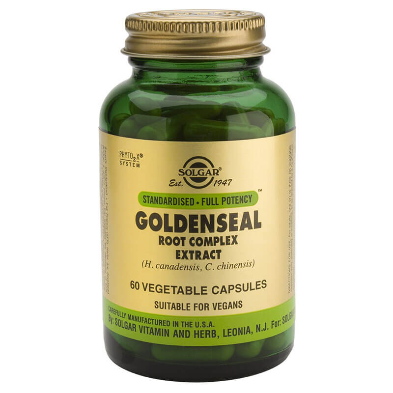 Solgar sfp goldenseal root extract vegicaps 60s -healthspot overespa