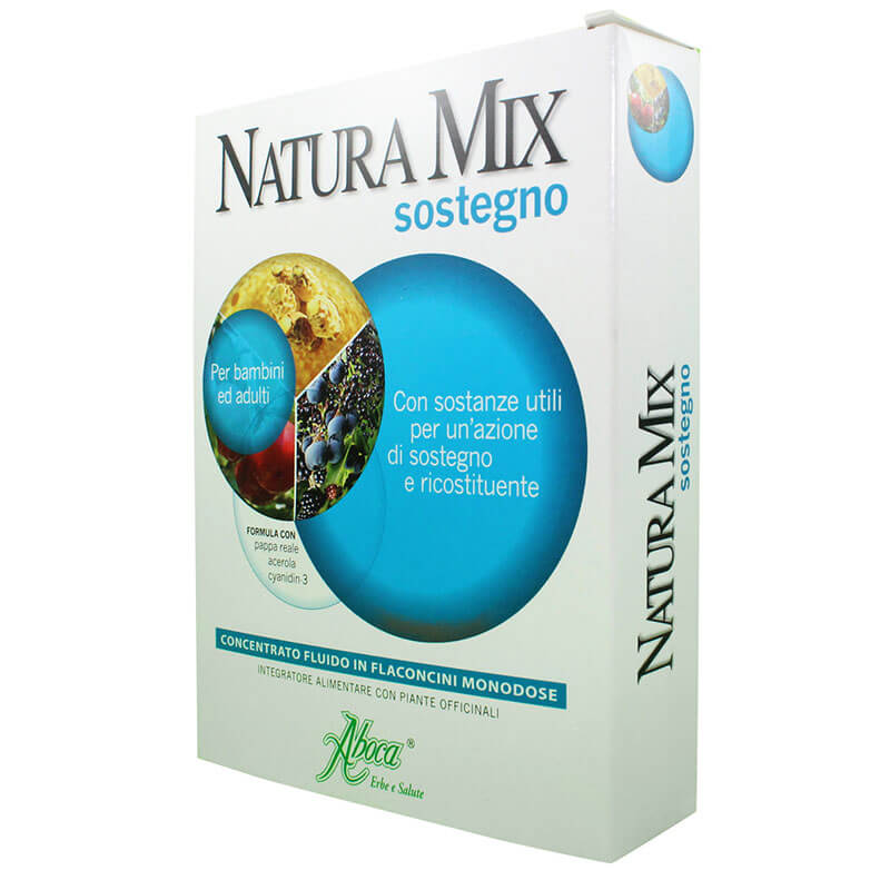 Aboca Natura Mix Sostegno Τονωτικό, 20 X 2,5 Gr Healthspot Overespa