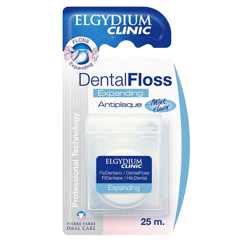 elgydium Dental floss Oδοντικό νήμα κατά της πλάκας - healthspot overespa