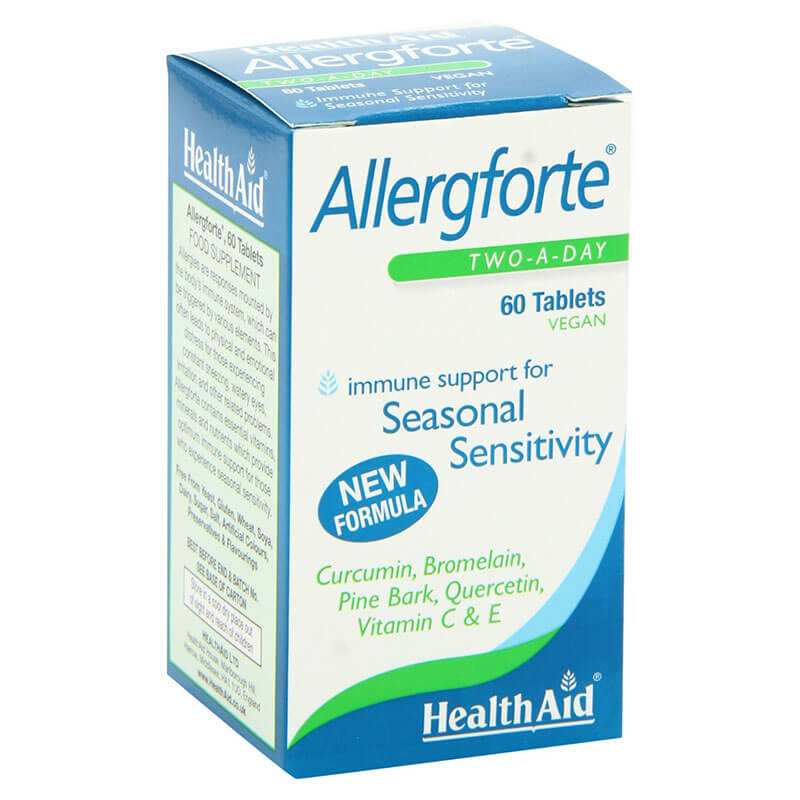 health aid allergforte 60 tabs Κάψουλες με σύνθεση πολυβιταμινών και ιχνοστοιχείων- healthspot overespa