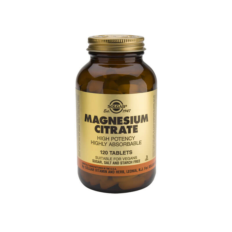 Magnesium Citrate 200mg Ιχνοστοιχεία, Tabs 60s Healthspot Overespa