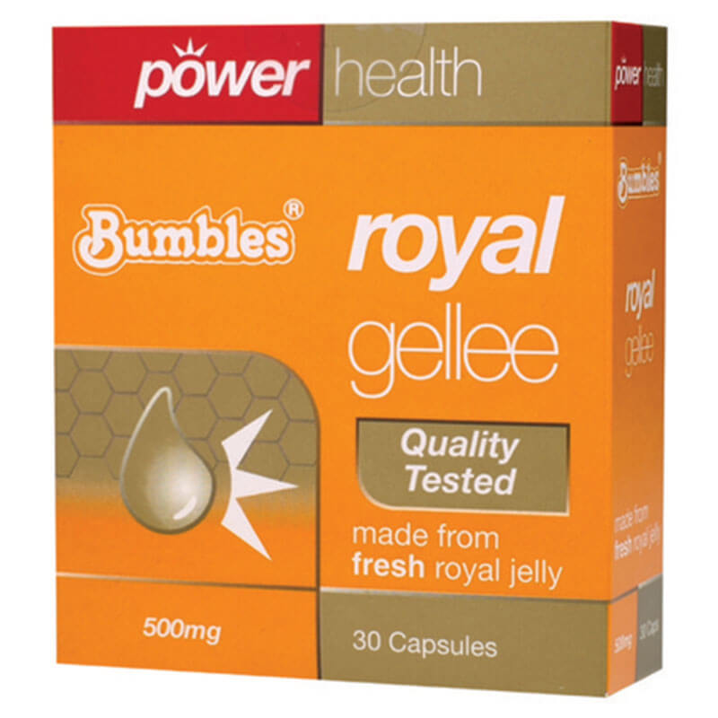 Power health sup royal jelly 500mg 30s Κάψουλες με βασιλικό πολτό -healthspot overespa