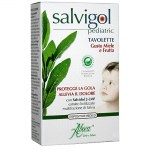 Aboca Salvigol Bio Pediatric Tavolette, 30 Παστίλιες για το λαιμό, 30 Healthspot Overespa