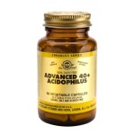Advanced 40+ Acidophilus Veg. Caps 60s Ενισχύει το πεπτικό σύστημα, Acidophilus 60s Healthspot Overespa