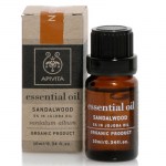 Apivita essential oil sandalwood 10ml/10 -healthspot overespa