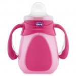 Chicco κύπελλο drinky 6m+ ροζ ή πορτοκαλί Κύπελλο για παιδιά ηλικίας τουλάχιστον 6 μηνών- healthspot overespa