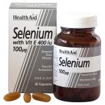 Health aid selenium 100μg+vitamin e 400iu 30tabs - healthspot overespa