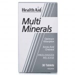 health aid Multi Minerals Ταμπλέτες που συμβάλλουν στην καλή λειτουργία των μυών Healthspot Overespa