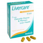 Health aid Livercare 60 Tablets Ταμπλέτες για τη διατήρηση της υγείας του ήπατος Healthspot Overespa