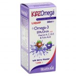 Health aid Kidzomega - Liquid 200ml Σιρόπι για την σωστή ανάπτυξη του οργανισμού Healthspot Overespa