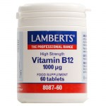 Lamberts B-12 Βιταμίνες, 1000mcg, 60tabs Healthspot Overespa