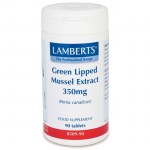 Lamberts Green Lipped Mussel Παυσίπονα κατά της ρευματοπάθειας, 350mg Healthspot Overespa