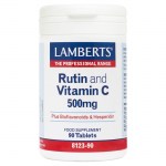 Lamberts Rutin and Vitamin Bioflavonoids Συμπληρώματα, 90tabs Healthspot Overespa