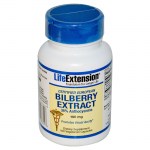 Life extension bilberry extract 100mg 100veg cap -healthspot overespa