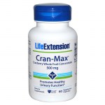 Life extension cran-max cranberry extract 500mg 60 -healthspot overespa