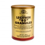 Solgar Lecithin Granules Φυσική εκδοχή της λεκιθίνης, 375gr Healthspot Overespa