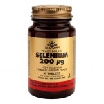 Solgar Selenium 200mg 50tabs Οργανική μορφή χωρίς μαγιά, 250 Tabs Healthspot Overespa