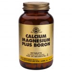 Solgar calcium magnesium plus boron tabs 100s -healthspot overespa
