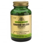 Solgar sfp ginkgo biloba leaf extract vegicaps 60s -healthspot overespa