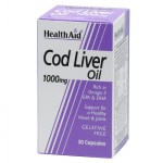 health aid cod liver oil 1000mg 30caps Συμπληρώματα διατροφής κατά της αρθρίτιδας - healthspot overespa